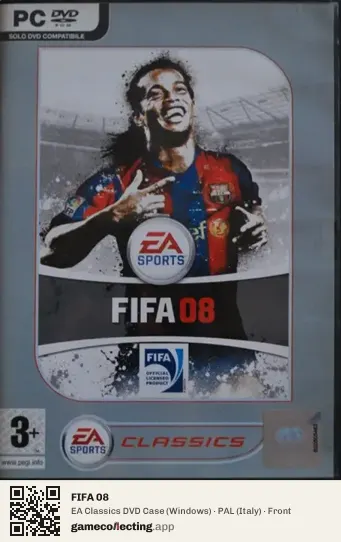 FIFA 08 Computer, Italy box front