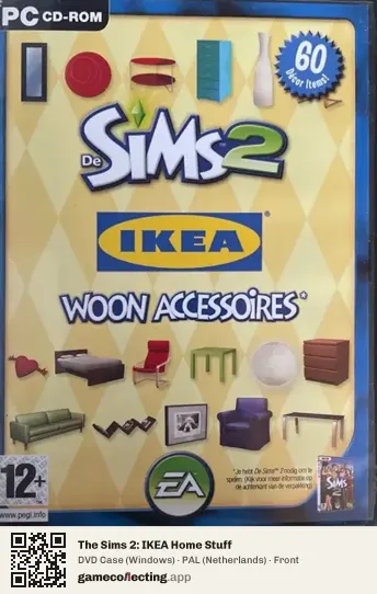 The Sims 2: IKEA Home Stuff Computer, Netherlands box front