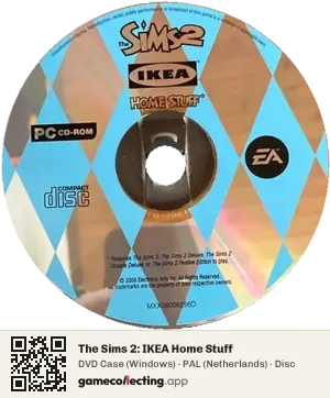 The Sims 2: IKEA Home Stuff Computer, PAL disc