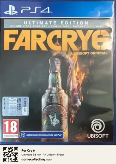 Far Cry 6 PlayStation 4, Italy box front