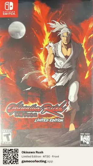 Okinawa Rush Nintendo Switch, NTSC box front