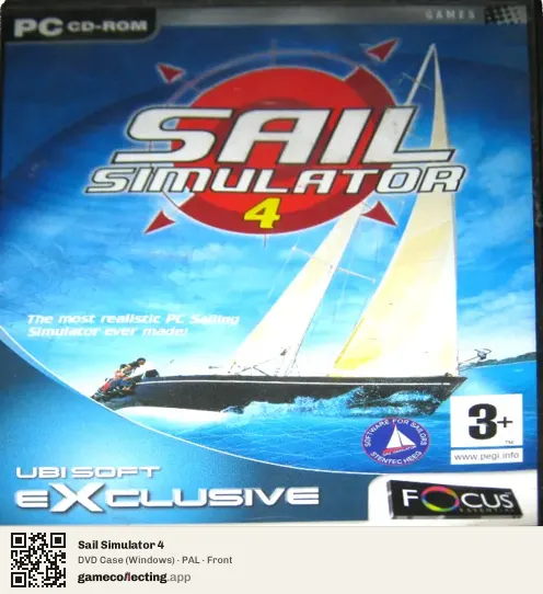 Sail Simulator 4 Computer, PAL box front