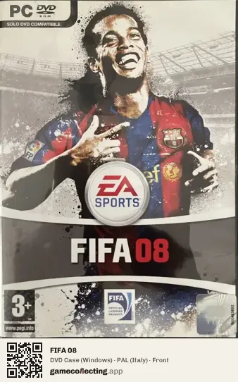 FIFA 08 Computer, Italy box front