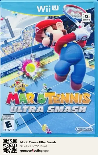 Mario Tennis: Ultra Smash Nintendo Wii U, NTSC box front