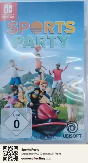 Sports Party Nintendo Switch, Germany box front