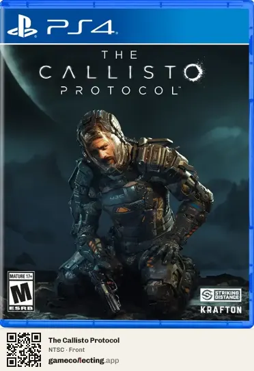 The Callisto Protocol PlayStation 4, NTSC box front