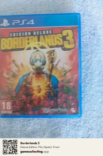Borderlands 3 PlayStation 4, Spain box front