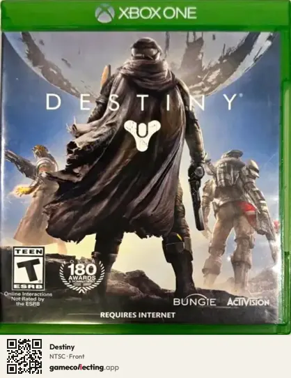 Destiny Xbox One, NTSC box front