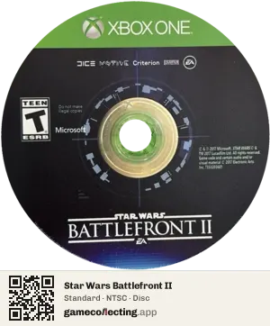 Star Wars Battlefront II Xbox One, NTSC disc