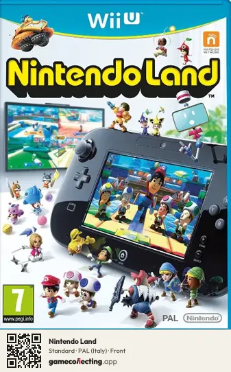 Nintendo Land Nintendo Wii U, Italy box front