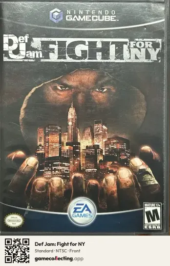 Def Jam: Fight for NY Nintendo GameCube, NTSC box front