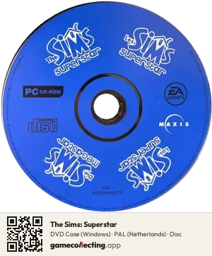 The Sims: Superstar Computer, PAL disc