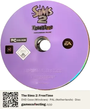The Sims 2: FreeTime Computer, PAL disc