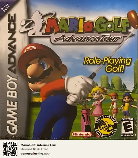 Mario Golf: Advance Tour Game Boy Advance, NTSC box front