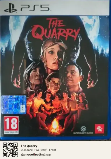 The Quarry PlayStation 5, Italy box front