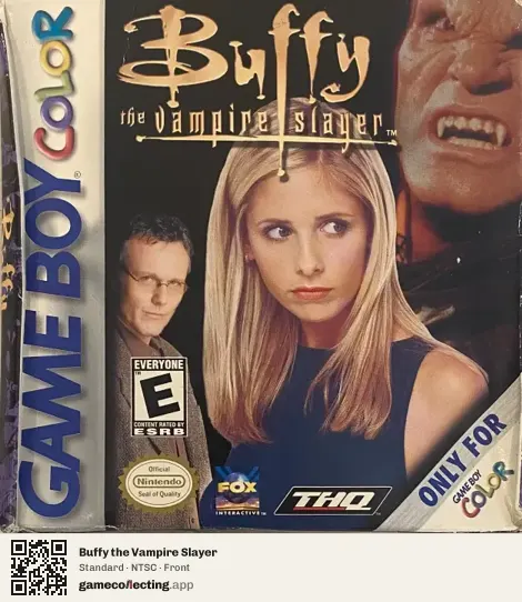Buffy the Vampire Slayer Game Boy Color, NTSC box front