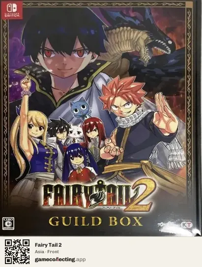 Fairy Tail 2 Nintendo Switch, Asia box front