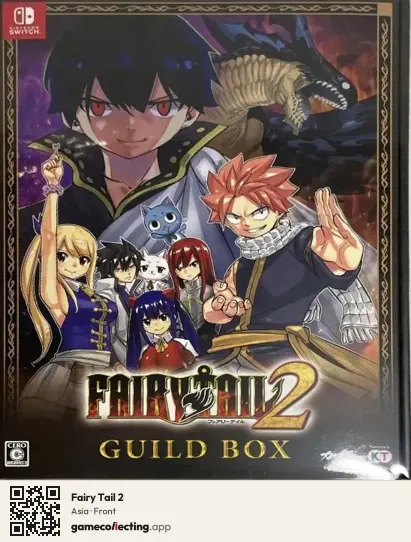 Fairy Tail 2 Nintendo Switch, Asia box front