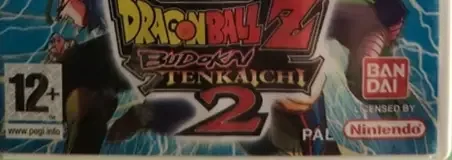 Dragon Ball Z: Budokai Tenkaichi 2, the PEGI square on its front