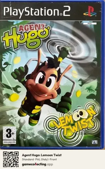 Agent Hugo: Lemoon Twist PlayStation 2, Italy box front