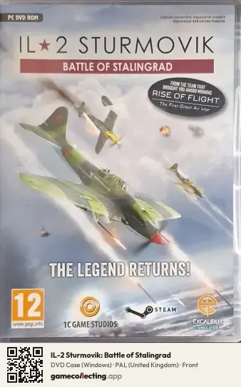 IL-2 Sturmovik: Battle of Stalingrad Computer, United Kingdom box front