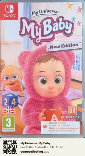 My Universe: My Baby Nintendo Switch, PAL box front