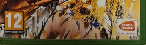 Dragon Ball FighterZ, the PEGI square on its front