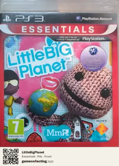 LittleBigPlanet PlayStation 3, PAL box front