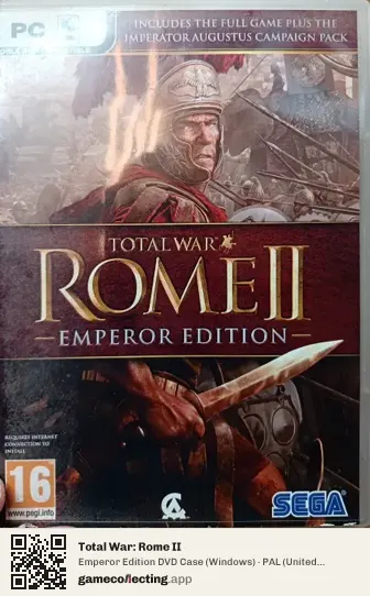 Total War: Rome II Computer, United Kingdom box front