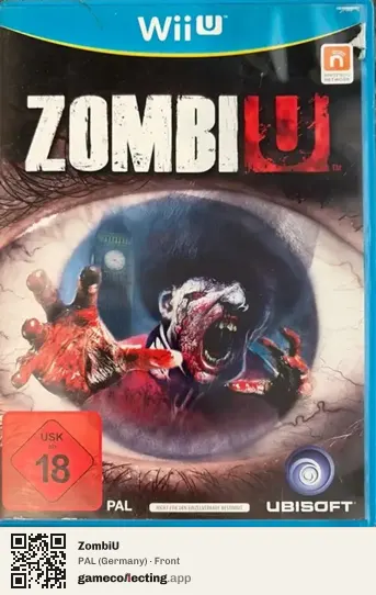 ZombiU Nintendo Wii U, Germany box front