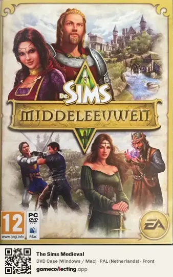 The Sims Medieval Computer, Netherlands box front