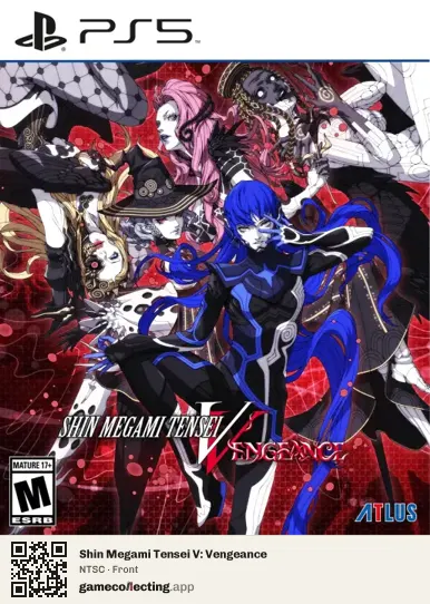 Shin Megami Tensei V: Vengeance PlayStation 5, NTSC box front
