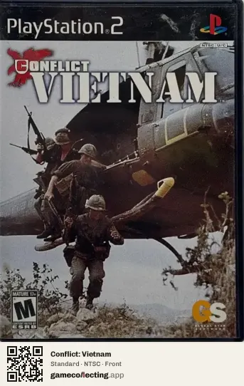 Conflict: Vietnam PlayStation 2, NTSC box front