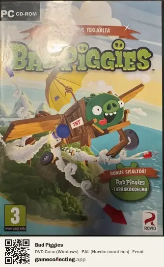 Bad Piggies Computer, Nordic countries box front