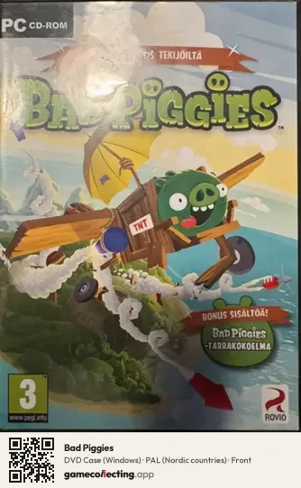 Bad Piggies Computer, Nordic countries box front
