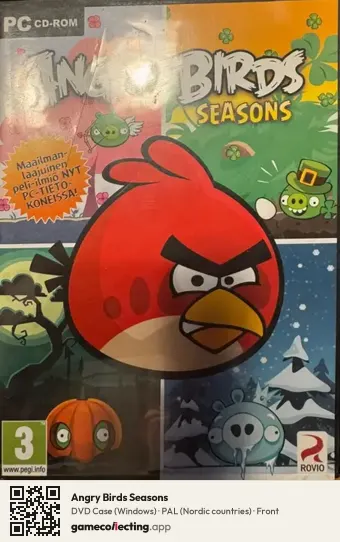 Angry Birds Seasons Computer, Nordic countries box front