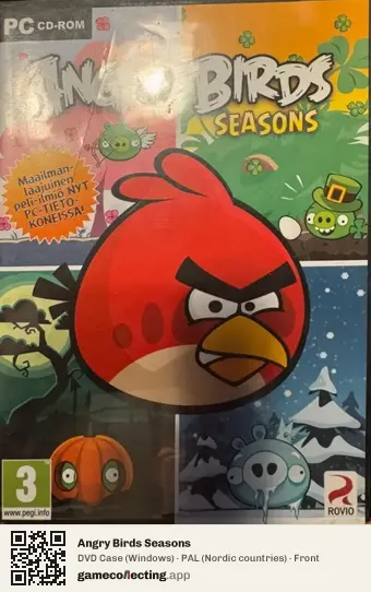 Angry Birds Seasons Computer, Nordic countries box front