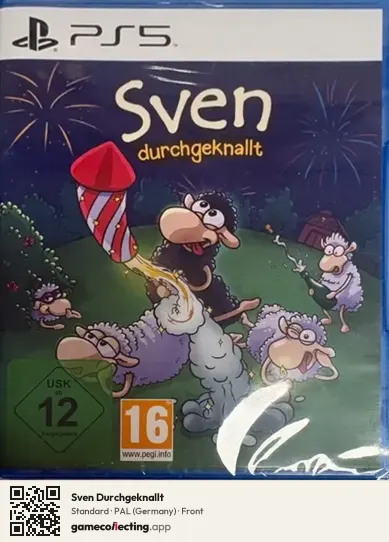 Sven Durchgeknallt PlayStation 5, Germany box front