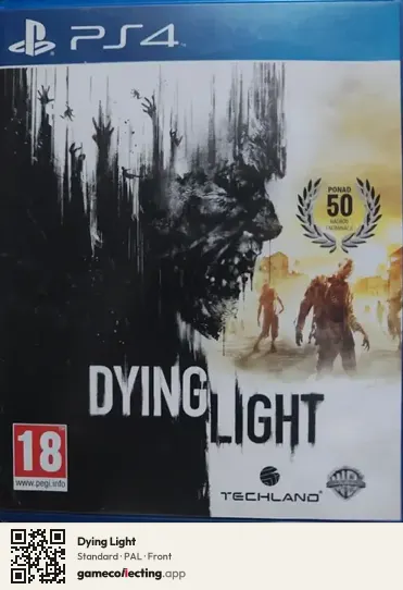 Dying Light PlayStation 4, PAL box front