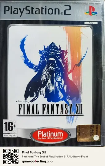 Final Fantasy XII PlayStation 2, Italy box front