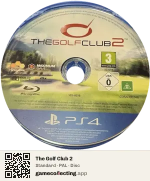 The Golf Club 2 PlayStation 4, PAL disc