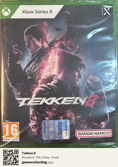 Tekken 8 Xbox Series X, Italy box front
