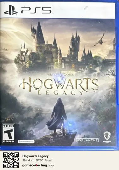 Hogwarts Legacy PlayStation 5, NTSC box front