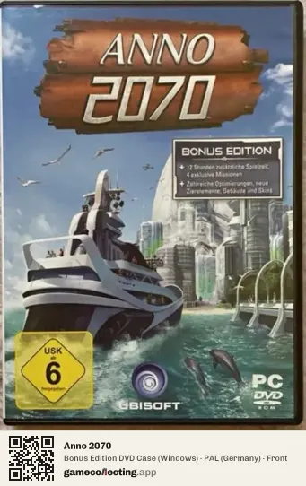 Anno 2070 Computer, Germany box front