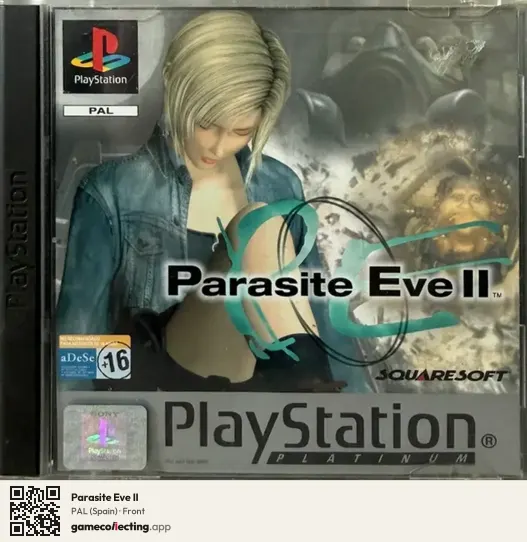 Parasite Eve II PlayStation, Spain box front
