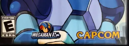 Mega Man X7, the ESRB box on its front