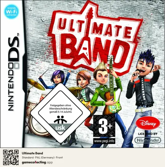 Ultimate Band Nintendo DS, Germany box front