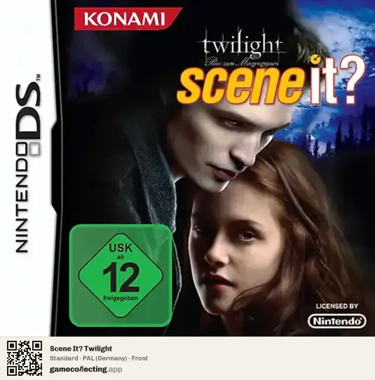 Scene It? Twilight Nintendo DS, Germany box front