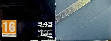 Halo 4, the PEGI square on its front