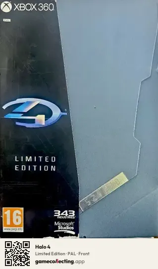 Halo 4 Xbox 360, PAL box front